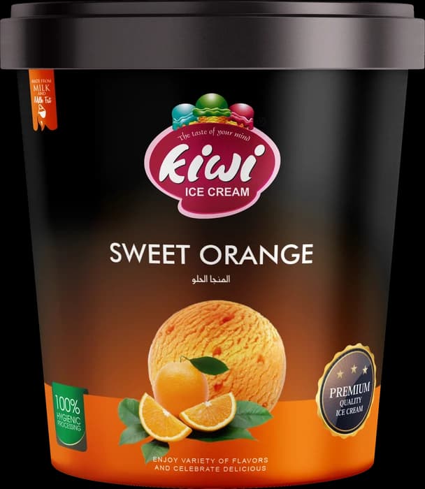 Sweet Orange Ice Cream